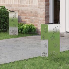    Napelemmel működő LED ösvény világítás 2 pcs Rozsdamentes acél