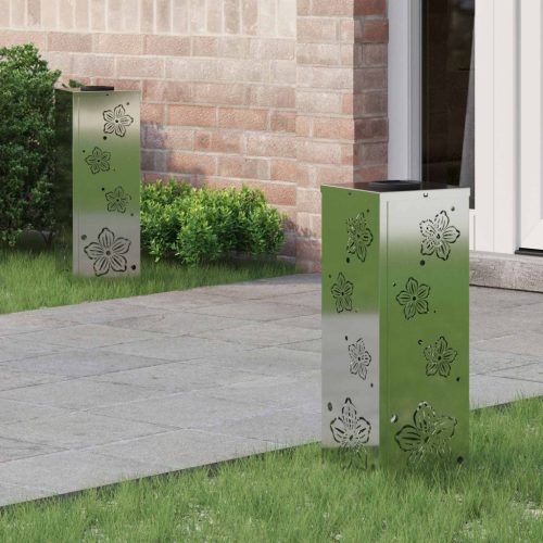  Napelemmel működő LED ösvény világítás 2 pcs Galvanizált