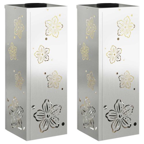  Napelemmel működő LED ösvény világítás 2 pcs Galvanizált