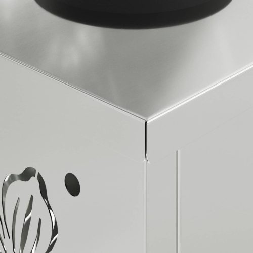  Napelemmel működő LED ösvény világítás 2 pcs Galvanizált