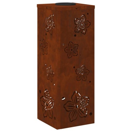  Napelemmel működő LED ösvény világítás 2 pcs Corten Acél