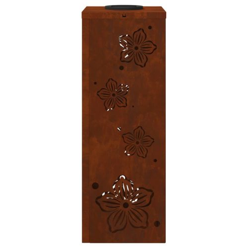  Napelemmel működő LED ösvény világítás 2 pcs Corten Acél