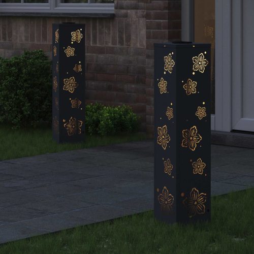  Napelemmel működő LED ösvény világítás 2 pcs Antracit