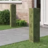  Napelemmel működő LED ösvény világítás 2 pcs Olajzöld