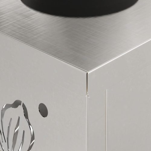  Napelemmel működő LED ösvény világítás 2 pcs Rozsdamentes acél