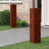  Napelemmel működő LED ösvény világítás 2 pcs Corten Acél