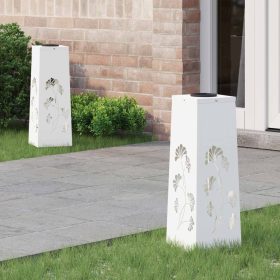  Napelemmel működő LED ösvény világítás 2 pcs Fehér