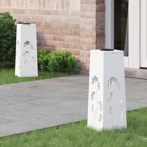  Napelemmel működő LED ösvény világítás 2 pcs Fehér