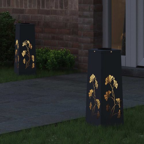  Napelemmel működő LED ösvény világítás 2 pcs Antracit