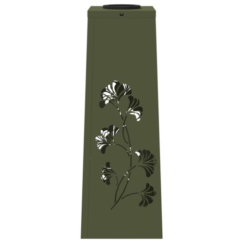  Napelemmel működő LED ösvény világítás 2 pcs Olajzöld