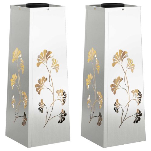  Napelemmel működő LED ösvény világítás 2 pcs Galvanizált