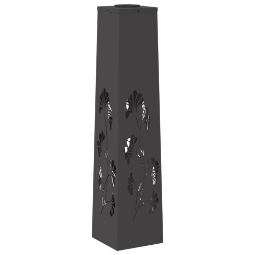  Napelemmel működő LED ösvény világítás 2 pcs Fekete