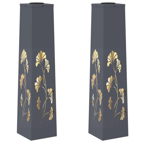  Napelemmel működő LED ösvény világítás 2 pcs Antracit