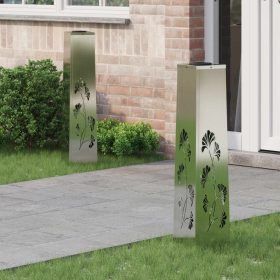    Napelemmel működő LED ösvény világítás 2 pcs Galvanizált