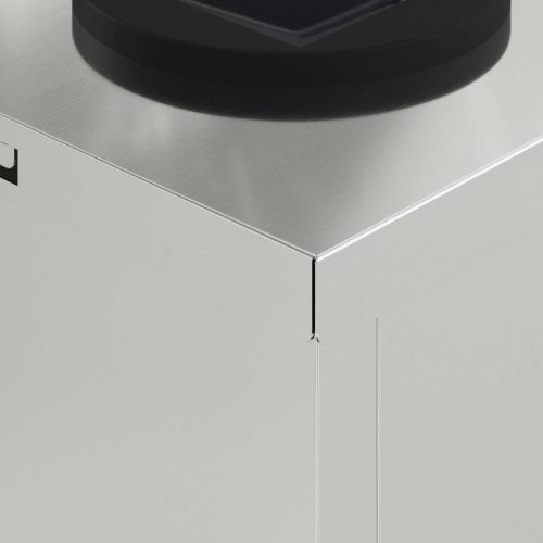  Napelemmel működő LED ösvény világítás 2 pcs Galvanizált