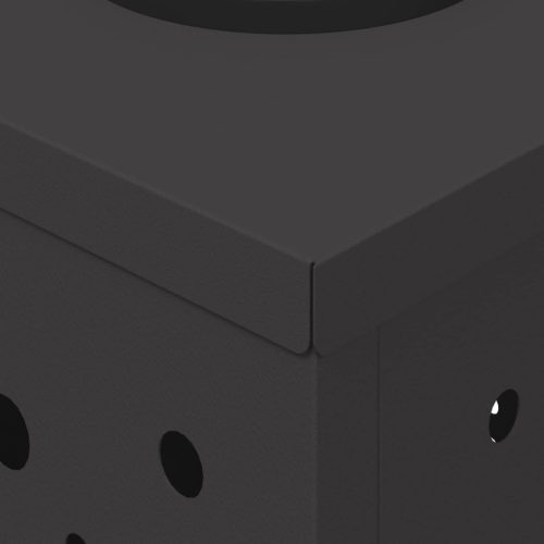  Napelemmel működő LED ösvény világítás 2 pcs Fekete