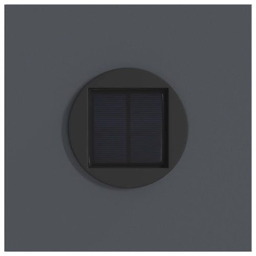  Napelemmel működő LED ösvény világítás 2 pcs Antracit