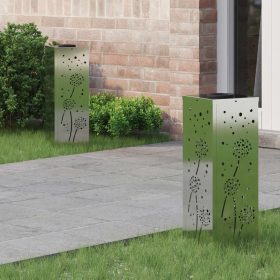    Napelemmel működő LED ösvény világítás 2 pcs Galvanizált