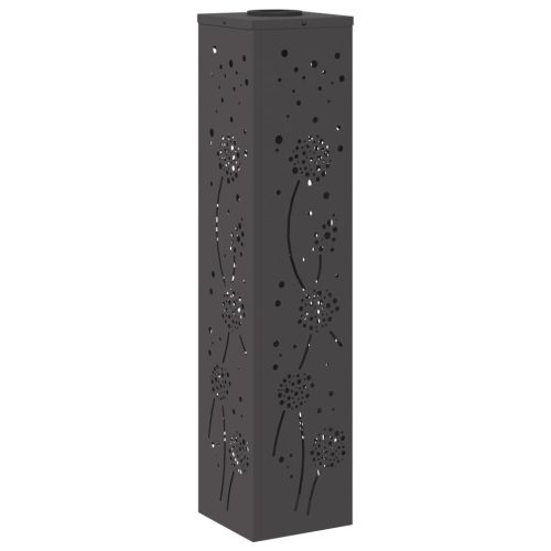  Napelemmel működő LED ösvény világítás 2 pcs Fekete