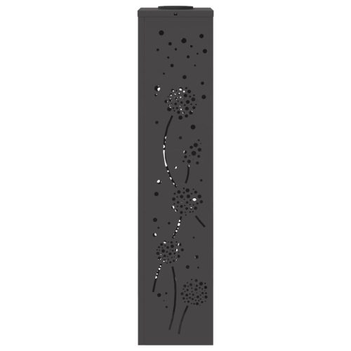  Napelemmel működő LED ösvény világítás 2 pcs Fekete