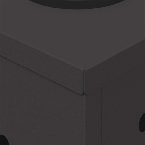  Napelemmel működő LED ösvény világítás 2 pcs Fekete