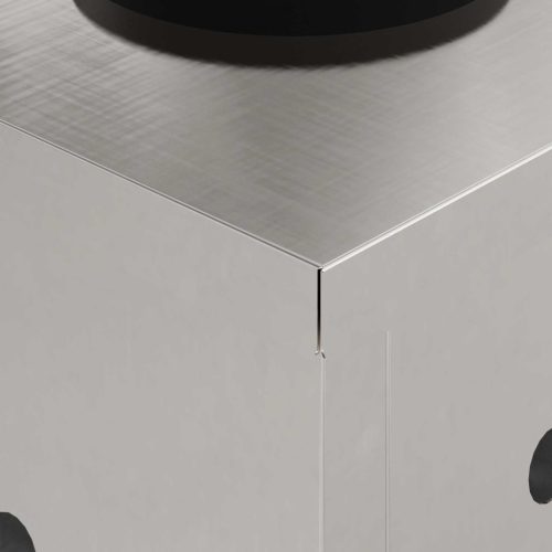  Napelemmel működő LED ösvény világítás 2 pcs Rozsdamentes acél