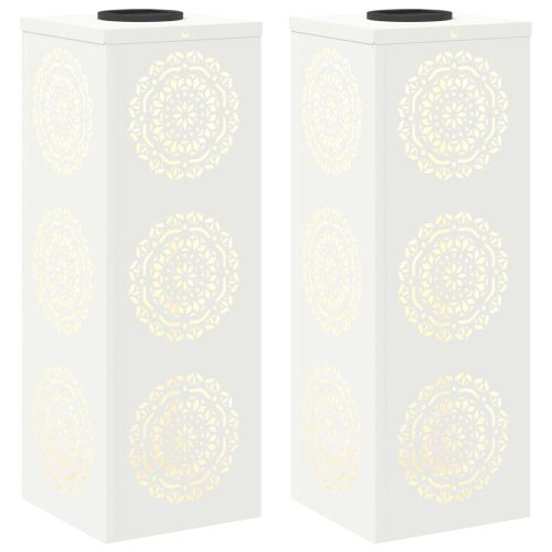  Napelemmel működő LED ösvény világítás 2 pcs Fehér