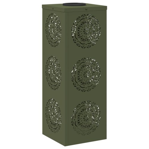  Napelemmel működő LED ösvény világítás 2 pcs Olajzöld