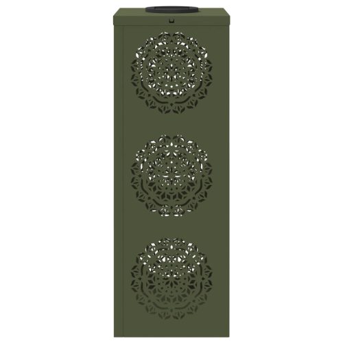  Napelemmel működő LED ösvény világítás 2 pcs Olajzöld