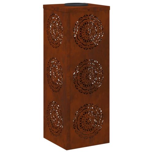  Napelemmel működő LED ösvény világítás 2 pcs Corten Acél