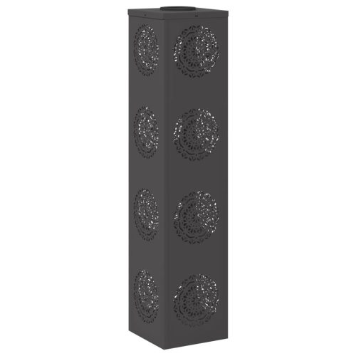  Napelemmel működő LED ösvény világítás 2 pcs Fekete