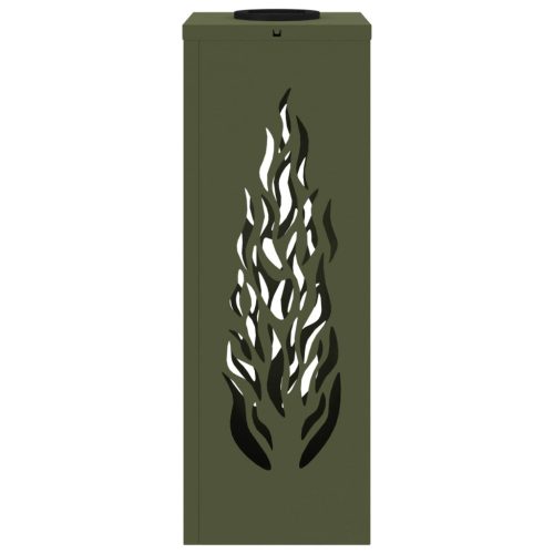  Napelemmel működő LED ösvény világítás 2 pcs Olajzöld