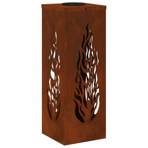  Napelemmel működő LED ösvény világítás 2 pcs Corten Acél