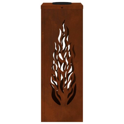  Napelemmel működő LED ösvény világítás 2 pcs Corten Acél