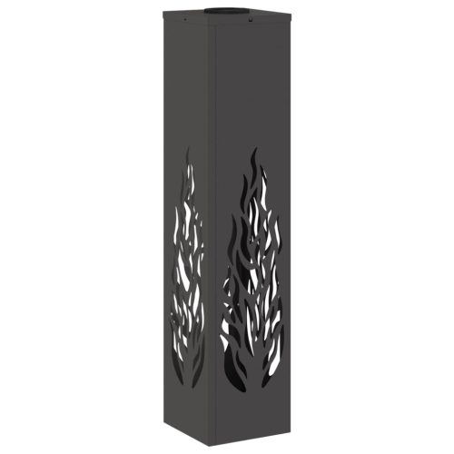  Napelemmel működő LED ösvény világítás 2 pcs Fekete