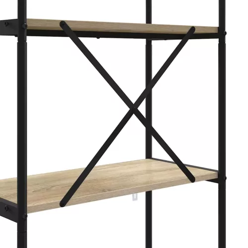  Könyvespolc sonoma tölgy 80 x 30 x 183 cm Faanyag