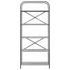  Könyvespolc Szürke sonoma 80 x 30 x 183 cm Faanyag