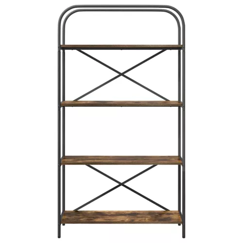  Könyvespolc Füstölt tölgy 80 x 30 x 146 cm Faanyag