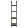  Könyvespolc Füstölt tölgy 80 x 30 x 146 cm Faanyag