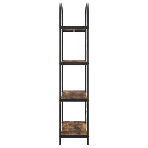  Könyvespolc Füstölt tölgy 80 x 30 x 146 cm Faanyag