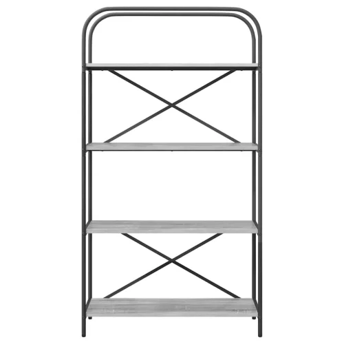  Könyvespolc Szürke sonoma 80 x 30 x 146 cm Faanyag