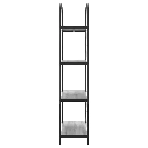  Könyvespolc Szürke sonoma 80 x 30 x 146 cm Faanyag