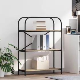  Könyvespolc sonoma tölgy 80 x 30 x 109 cm Faanyag