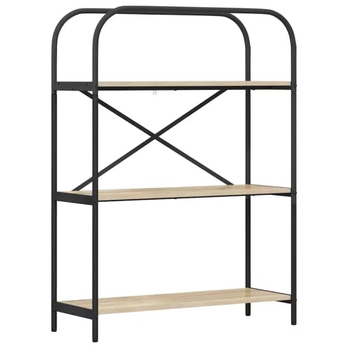  Könyvespolc sonoma tölgy 80 x 30 x 109 cm Faanyag