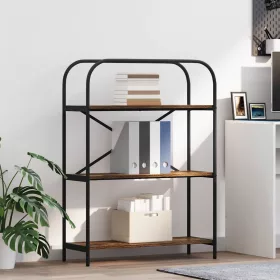  Könyvespolc Füstölt tölgy 80 x 30 x 109 cm Faanyag