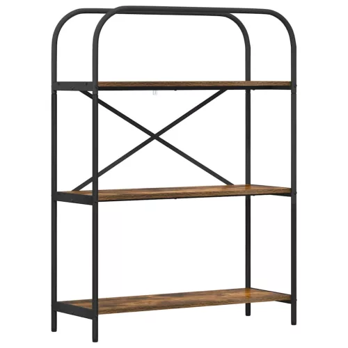  Könyvespolc Füstölt tölgy 80 x 30 x 109 cm Faanyag