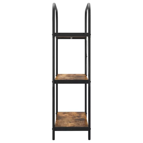  Könyvespolc Füstölt tölgy 80 x 30 x 109 cm Faanyag