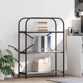  Könyvespolc Szürke sonoma 80 x 30 x 109 cm Faanyag