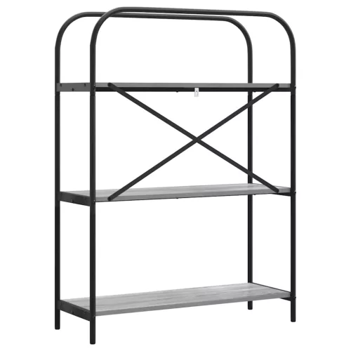  Könyvespolc Szürke sonoma 80 x 30 x 109 cm Faanyag