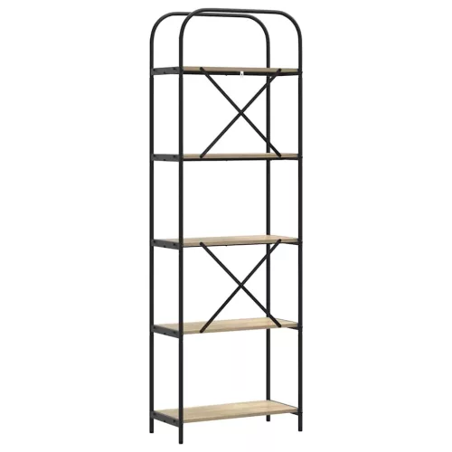  Könyvespolc sonoma tölgy 60 x 30 x 183 cm Faanyag